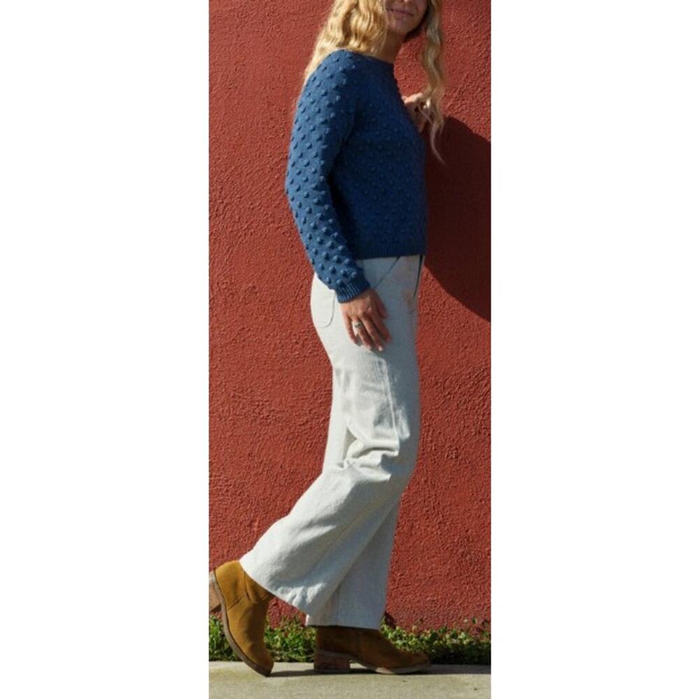 NWT Mollusk Mid Rise Painter Pants in Brushed Ice Women's Sz. SL